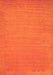 Serging Thickness of Machine Washable Abstract Orange Contemporary Area Rugs, wshcon104org