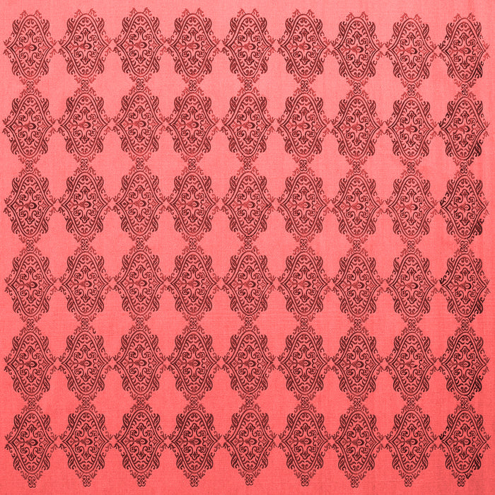 Machine Washable Abstract Red Contemporary Rug, wshcon1050red