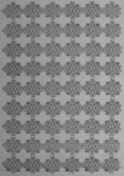 Abstract Gray Contemporary Rug, con1050gry