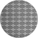 Square Abstract Gray Contemporary Rug, con1050gry