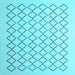 Square Machine Washable Terrilis Light Blue Contemporary Rug, wshcon1051lblu