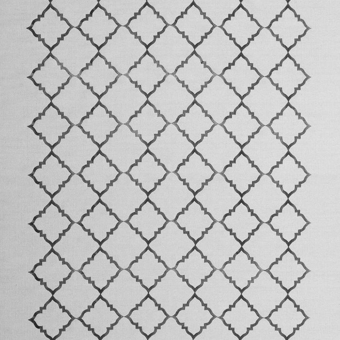 Serging Thickness of Machine Washable Terrilis Gray Contemporary Rug, wshcon1051gry