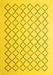 Terrilis Yellow Contemporary Rug, con1051yw