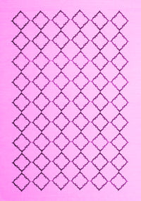 Terrilis Pink Contemporary Rug, con1051pnk