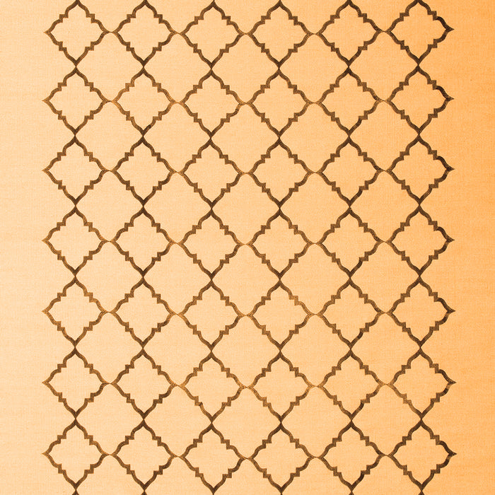 Terrilis Orange Contemporary Rug, con1051org