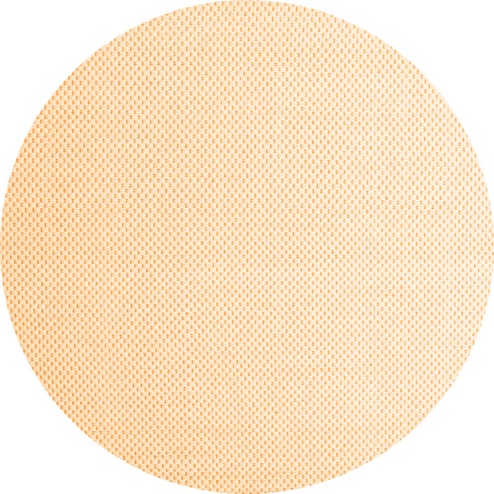 Square Solid Orange Modern Rug, con1052org