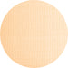 Square Solid Orange Modern Rug, con1052org