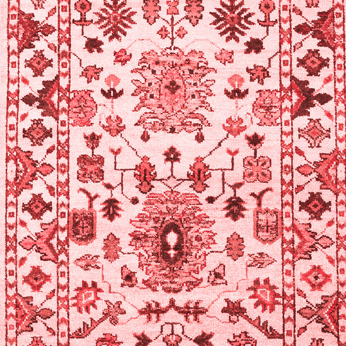 Machine Washable Abstract Red Contemporary Rug, wshcon1053red