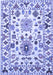 Machine Washable Abstract Blue Contemporary Rug, wshcon1053blu