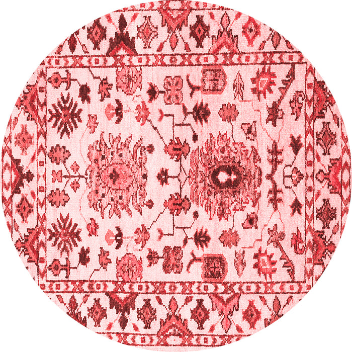 Machine Washable Abstract Red Contemporary Rug, wshcon1053red
