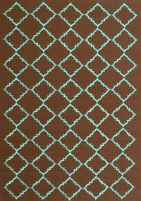 Trellis Turquoise Modern Rug, con1054turq