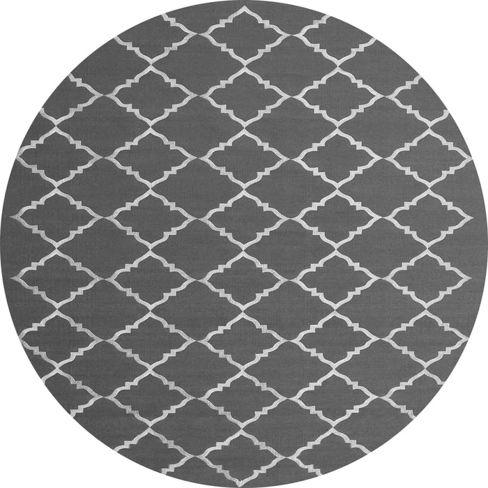 Square Trellis Gray Modern Rug, con1054gry