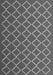 Trellis Gray Modern Rug, con1054gry