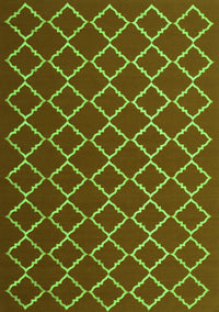 Trellis Green Modern Rug, con1054grn