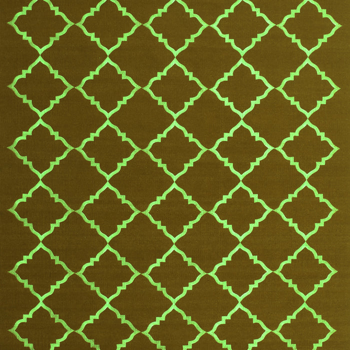 Trellis Green Modern Rug, con1054grn