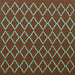 Square Trellis Turquoise Modern Rug, con1054turq