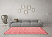 Contemporary Red Washable Rugs