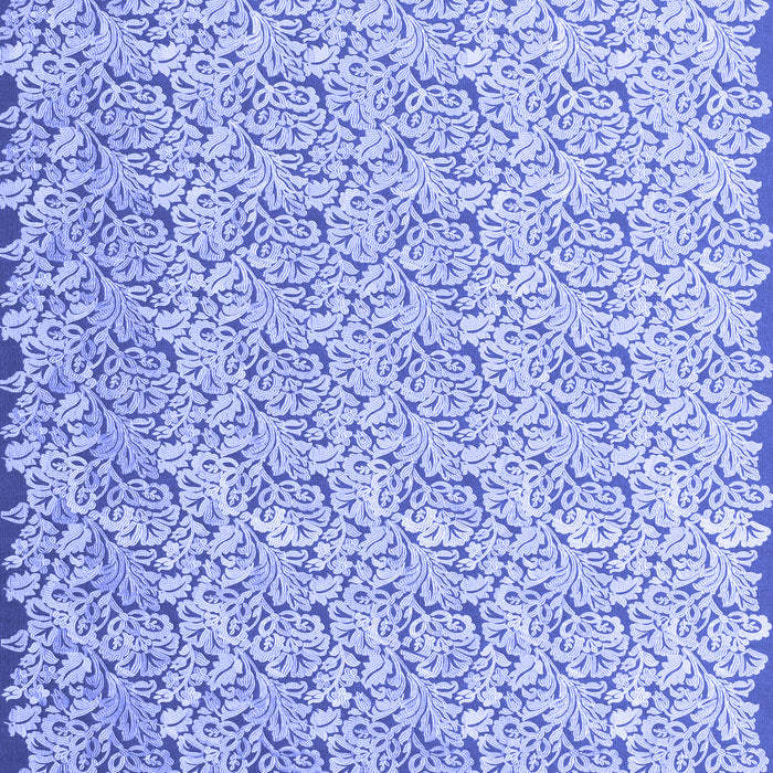 Abstract Blue Contemporary Rug, con1055blu