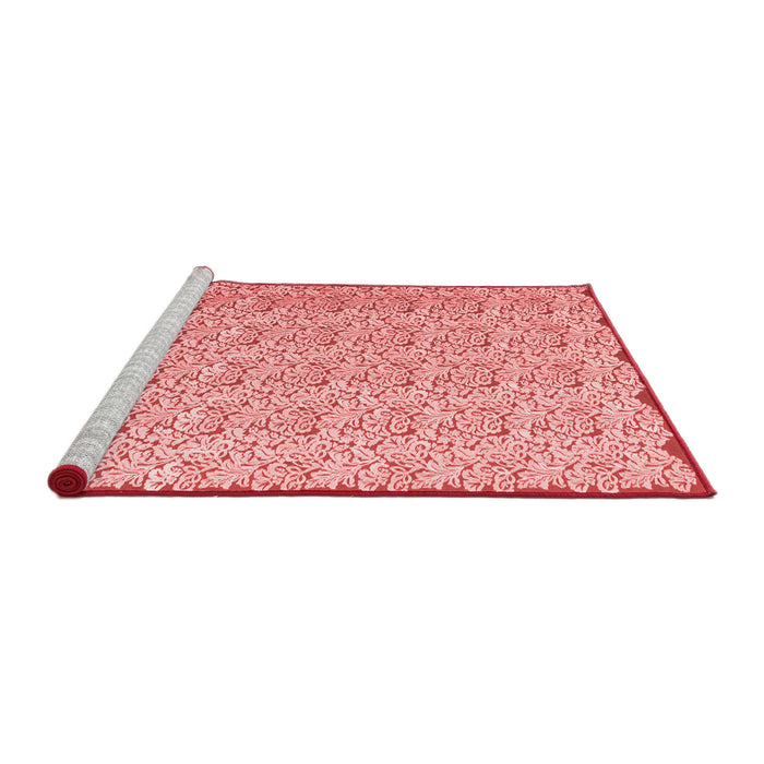 Contemporary Red Washable Rugs