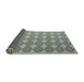 Thickness of Contemporary Dark Gray Modern Rug, con1056