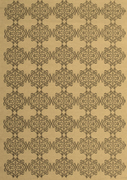 Abstract Brown Contemporary Rug, con1056brn