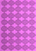 Machine Washable Abstract Pink Contemporary Rug, wshcon1056pnk