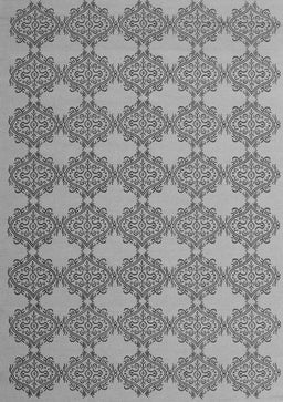 Abstract Gray Contemporary Rug, con1056gry