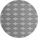 Square Abstract Gray Contemporary Rug, con1056gry