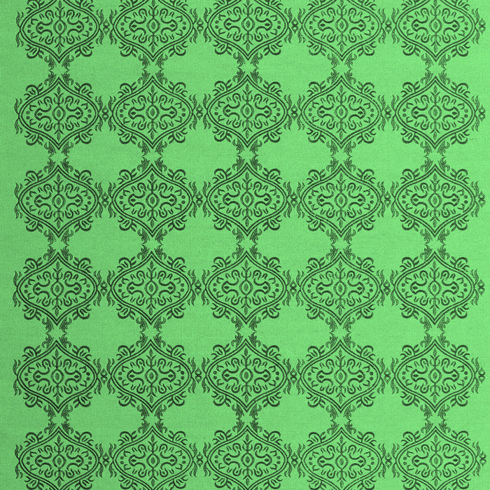 Abstract Emerald Green Contemporary Rug, con1056emgrn