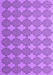 Machine Washable Abstract Purple Contemporary Area Rugs, wshcon1056pur