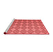 Contemporary Red Washable Rugs