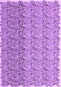 Abstract Purple Contemporary Rug, con1057pur