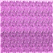 Square Machine Washable Abstract Pink Contemporary Rug, wshcon1057pnk