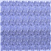 Square Abstract Blue Contemporary Rug, con1057blu