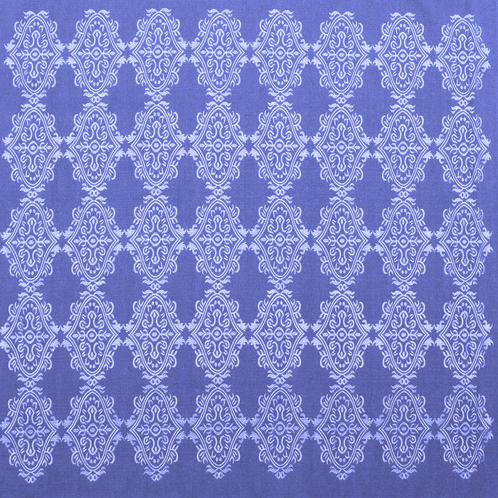 Square Machine Washable Abstract Blue Contemporary Rug, wshcon1058blu