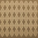 Square Machine Washable Abstract Brown Contemporary Rug, wshcon1058brn