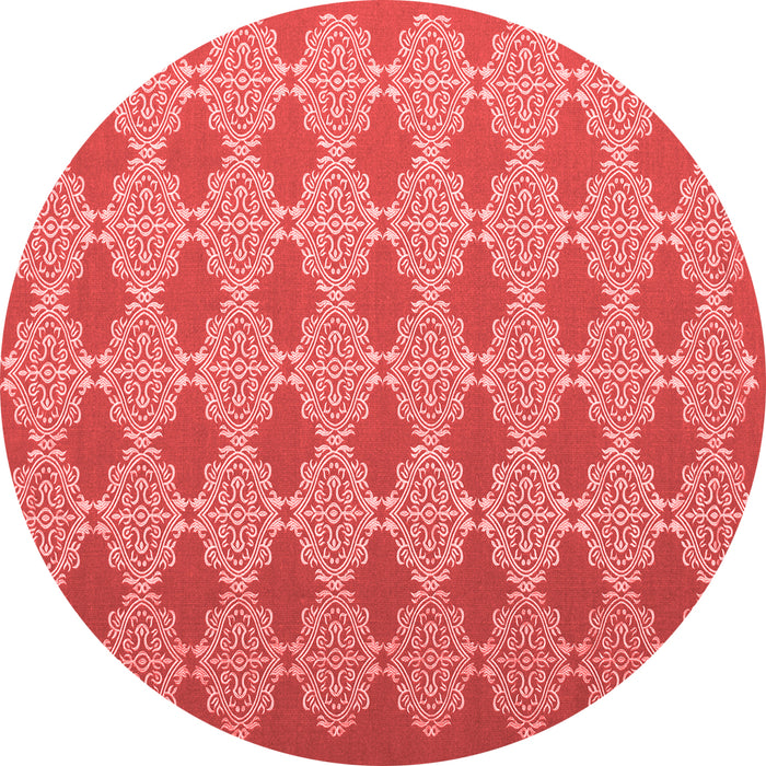 Machine Washable Abstract Red Contemporary Rug, wshcon1058red