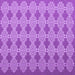 Square Abstract Purple Contemporary Rug, con1058pur