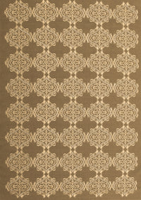 Abstract Brown Contemporary Rug, con1058brn