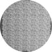 Square Abstract Gray Contemporary Rug, con1059gry