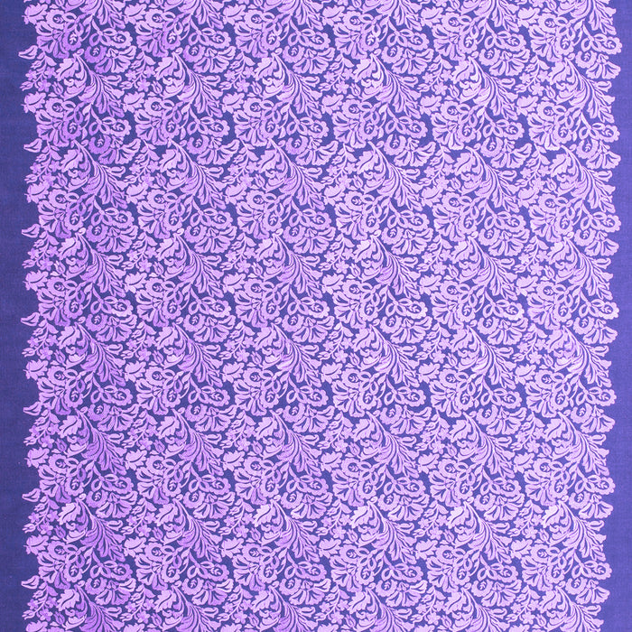 Abstract Purple Contemporary Rug, con1059pur