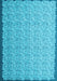 Abstract Light Blue Contemporary Rug, con1059lblu