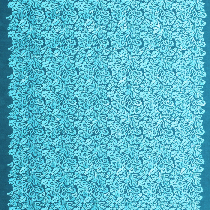 Abstract Light Blue Contemporary Rug, con1059lblu
