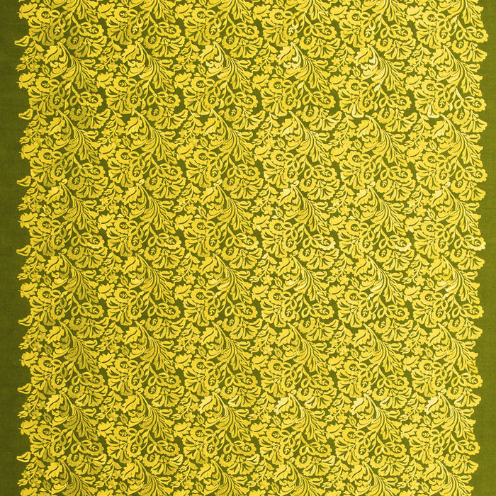 Machine Washable Abstract Yellow Contemporary Rug, wshcon1059yw