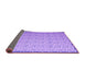 Sideview of Abstract Purple Contemporary Rug, con1059pur