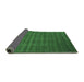 Sideview of Abstract Emerald Green Contemporary Rug, con105emgrn