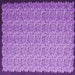 Square Abstract Purple Contemporary Rug, con1060pur