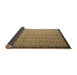 Sideview of Abstract Brown Contemporary Rug, con1060brn