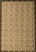 Abstract Brown Contemporary Rug, con1060brn