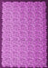 Machine Washable Abstract Pink Contemporary Rug, wshcon1060pnk